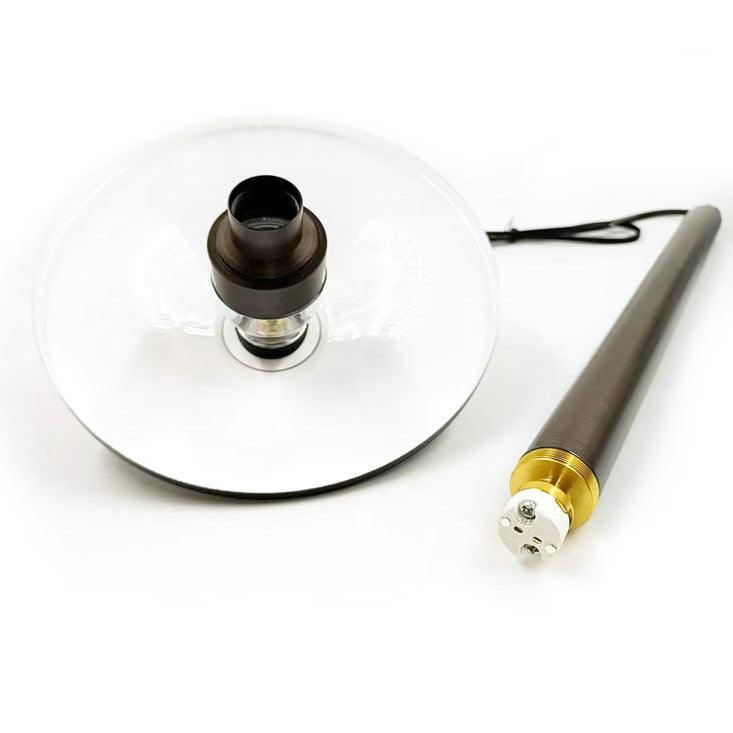 Core Elegance Brass Path Light – 6” Wide Shade – 12V