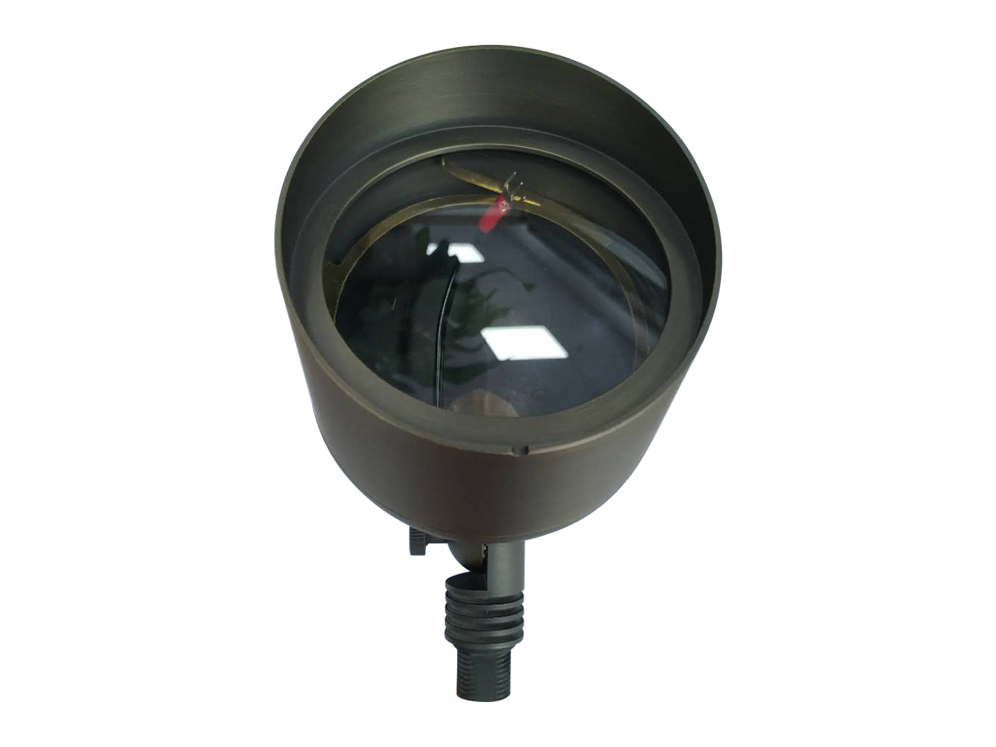 Core Elegance Orbit Brass Wall Wash Light