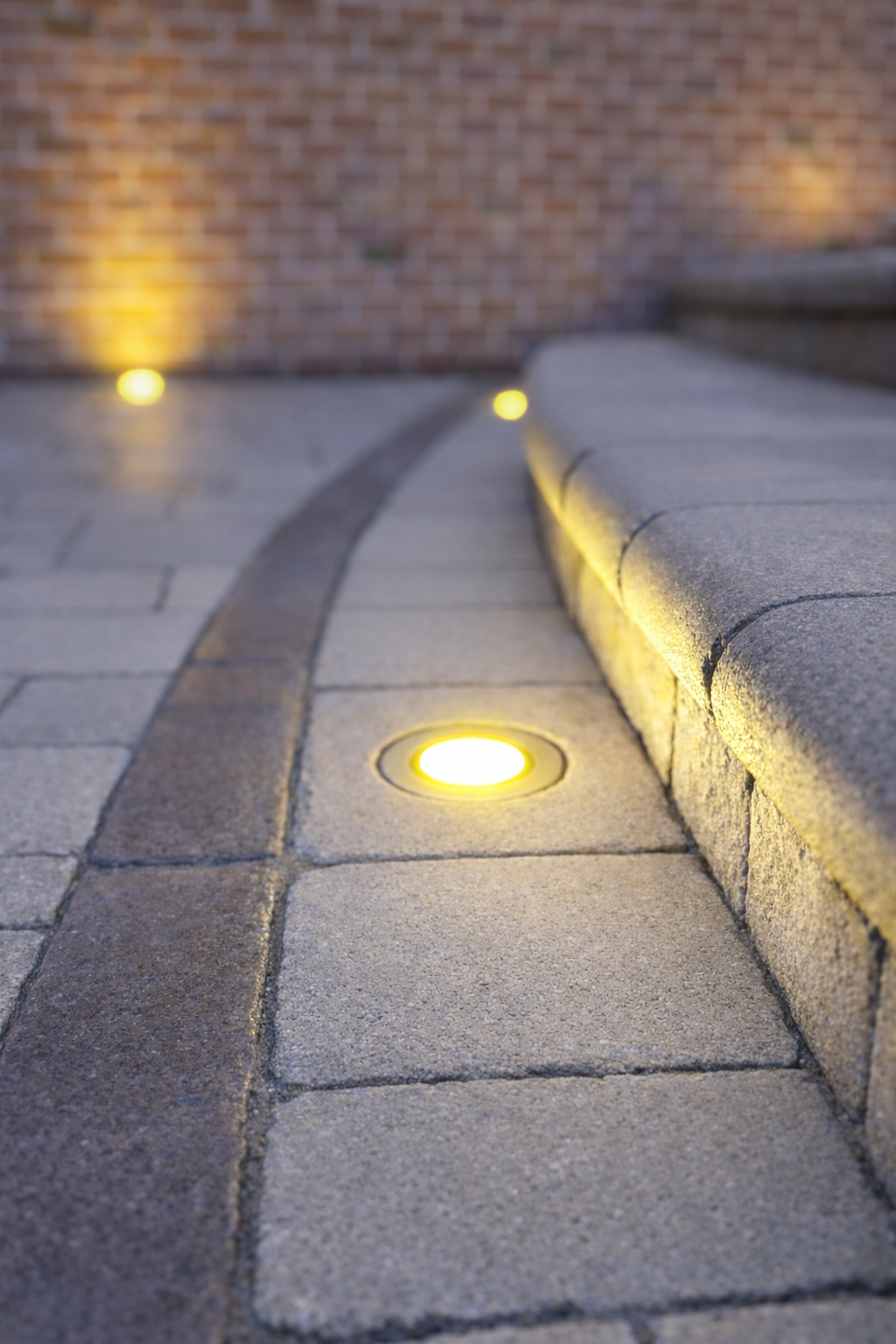 Core Elegance TerraGlow 4” In-Ground Well Light (12V Brass LED)