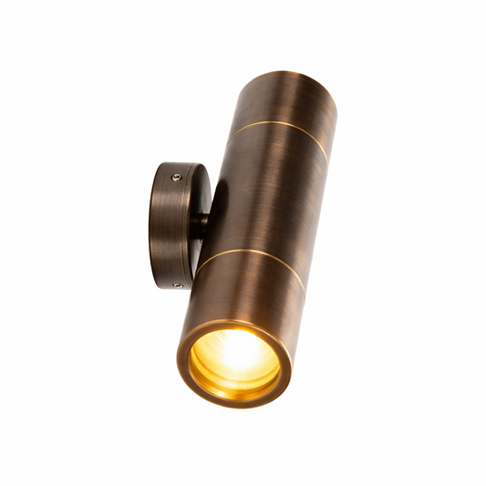 Core Elegance Axis Beam Solid Brass Wall Light (12V Directional LED)