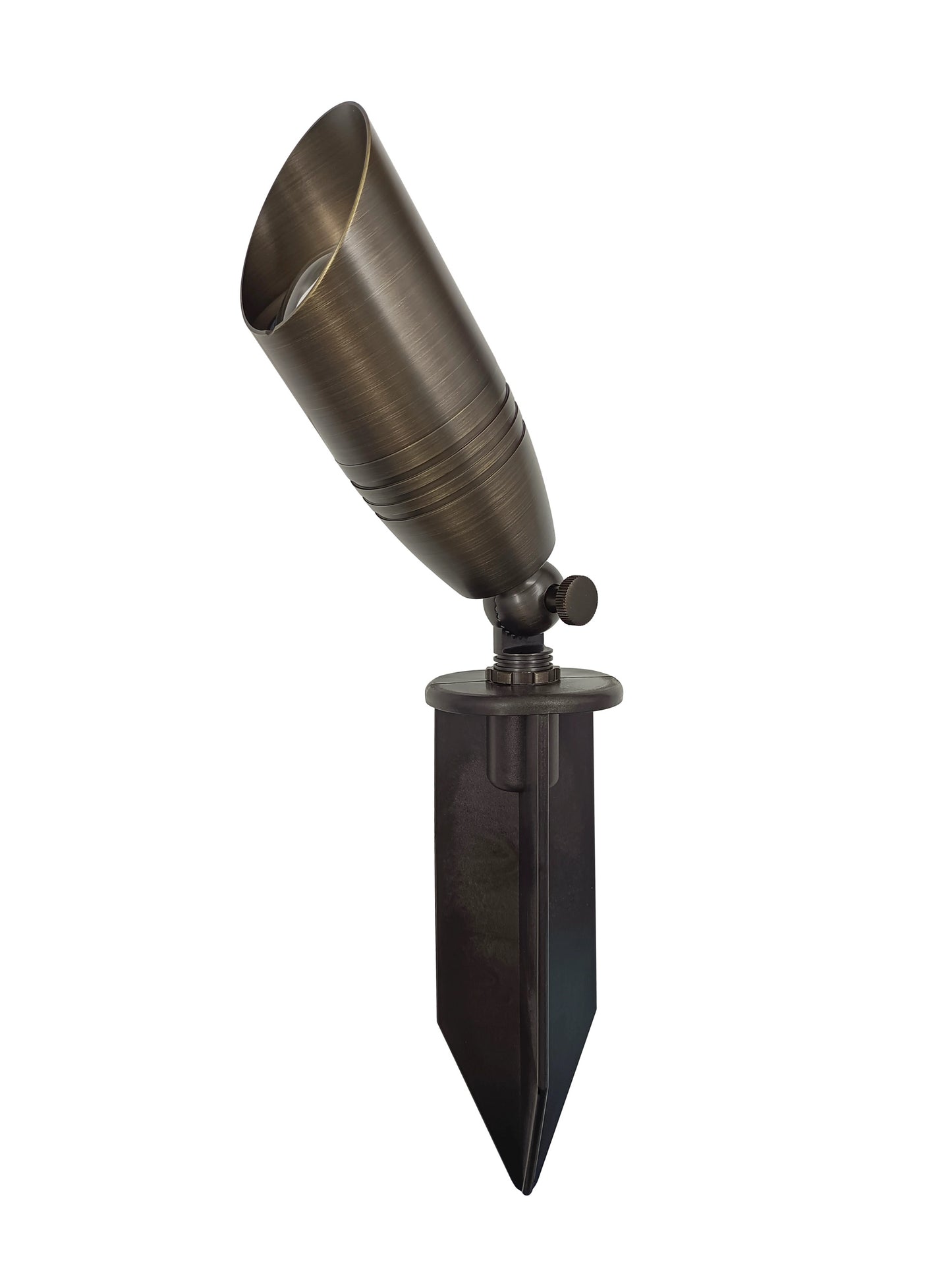 Brass Extended LED Up Light – 12V Professional Landscape Fixture