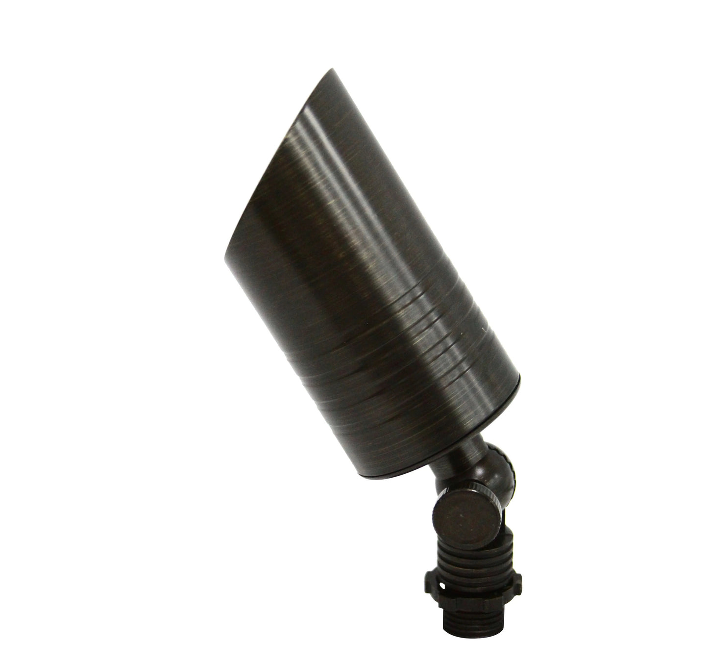 Mini Brass LED Up Light – 12V – Compact Adjustable Fixture