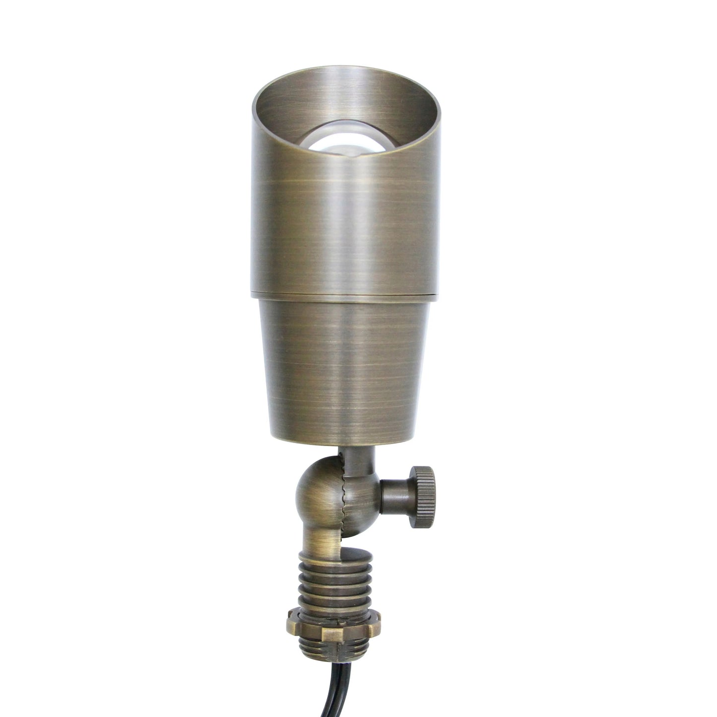 Premium Brass LED Up Light – 12V – Adjustable