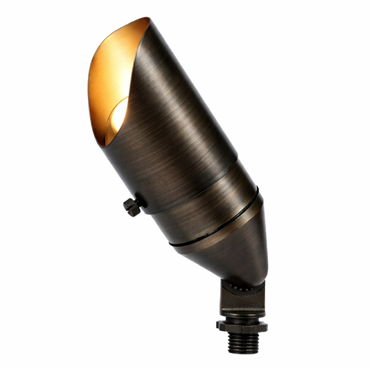 Core Elegance Adjustable Brass Landscape Spotlight