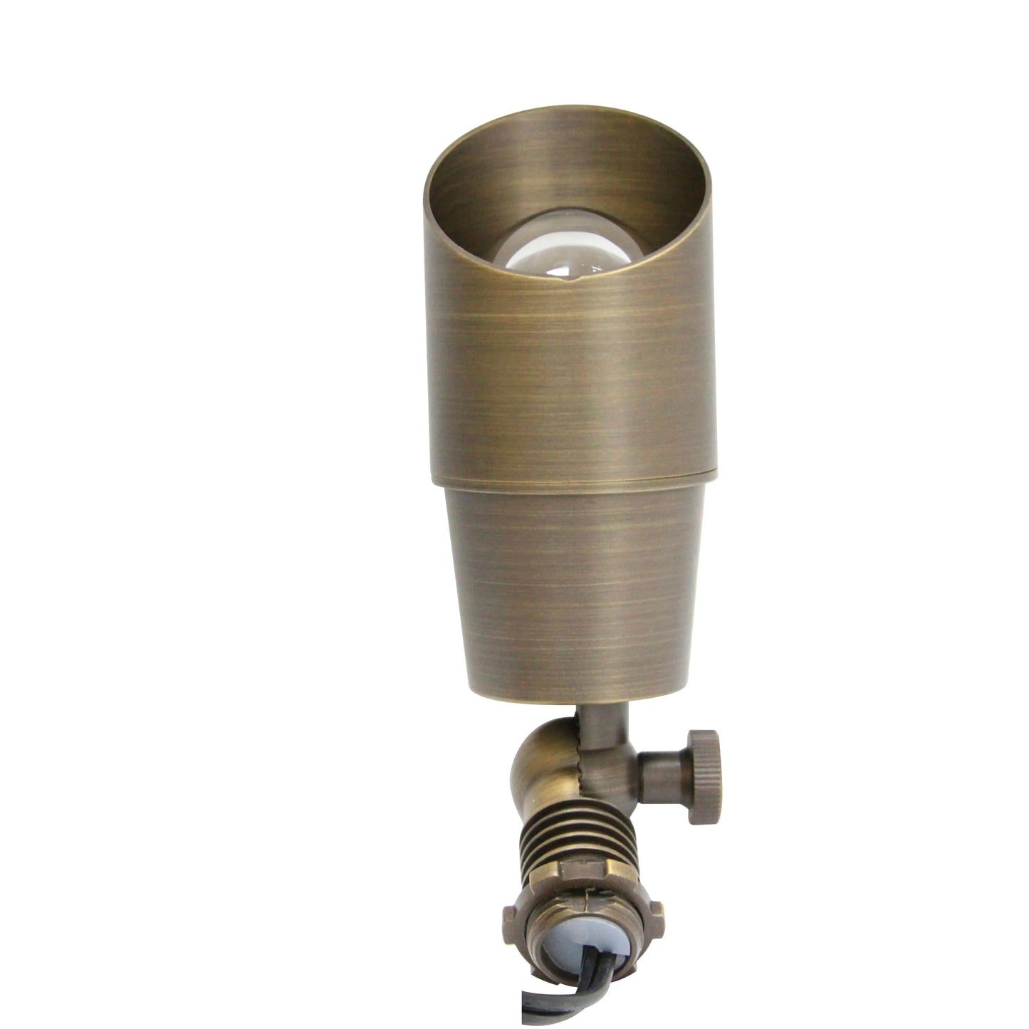 Premium Brass LED Up Light – 12V – Adjustable