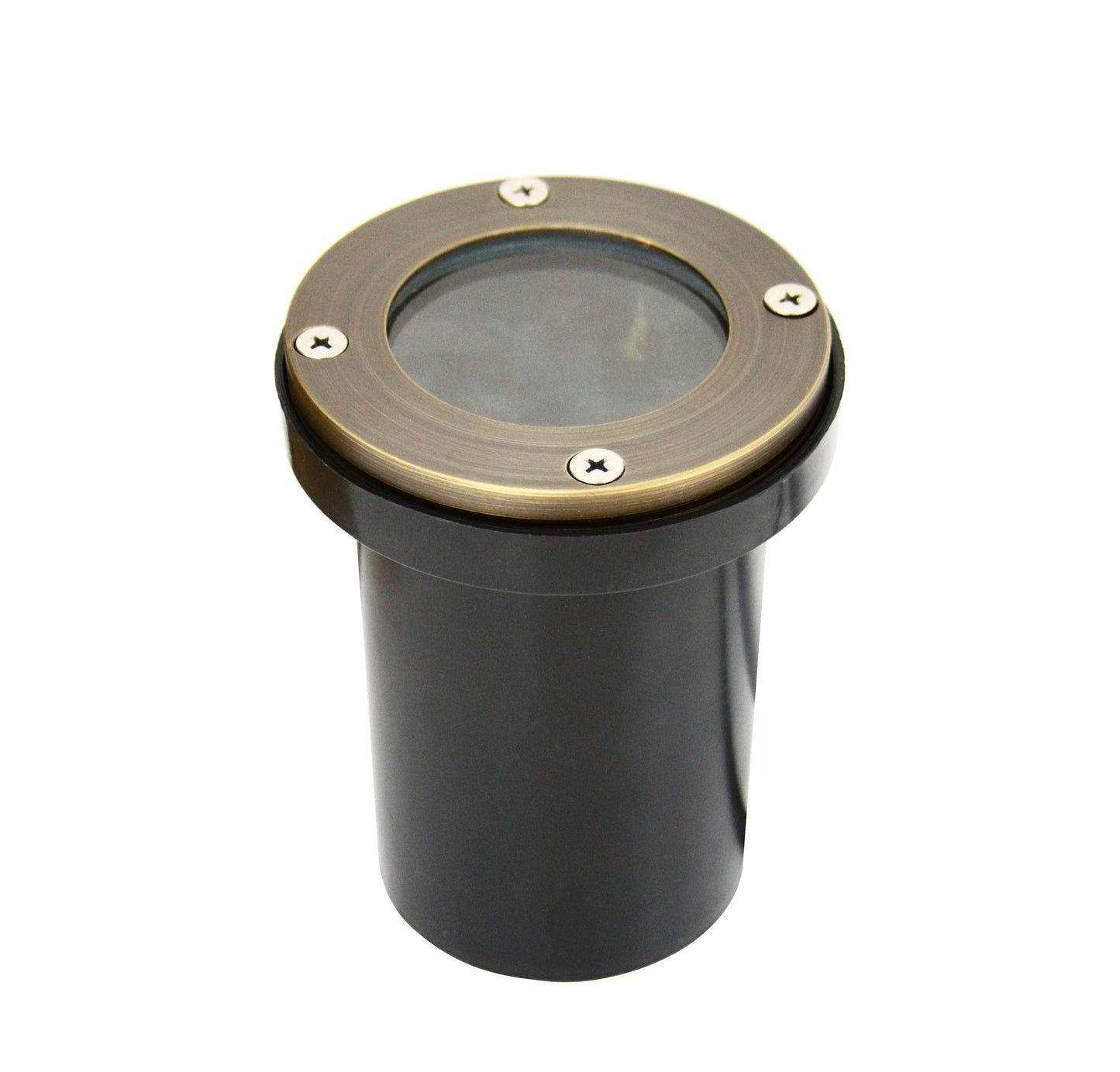 Core Elegance TerraGlow 4” In-Ground Well Light (12V Brass LED)