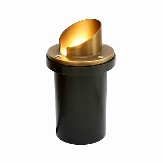 Core Elegance TerraShield 4” Directional In-Ground Well Light (12V Brass LED)