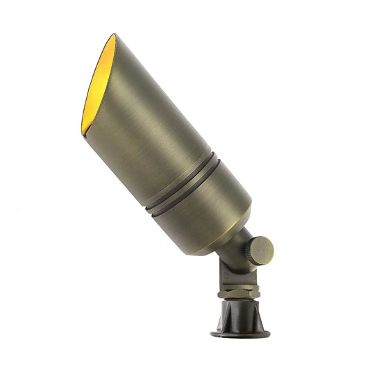 Core Elegance Adjustable Brass LED Spotlight – 12V – Antique Bronze Finish