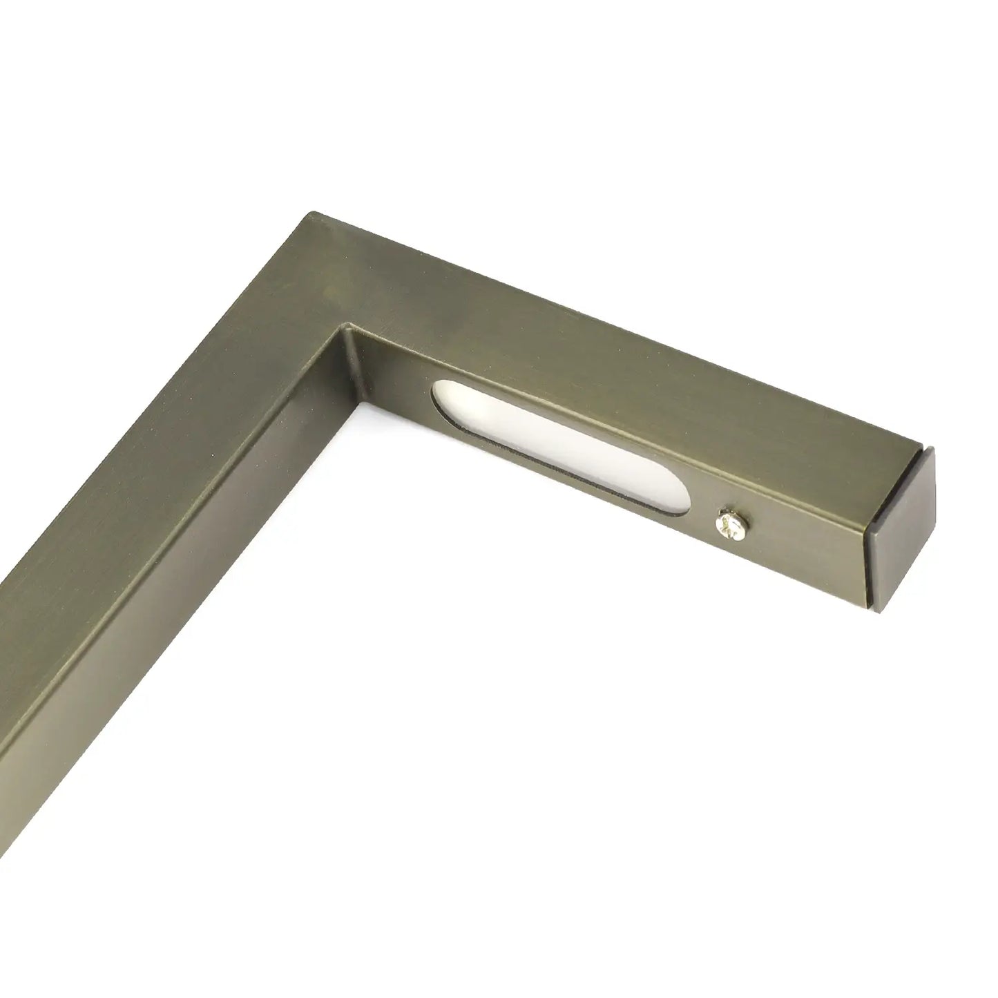 Core Elegance L-Shaped LED Path Light – Solid Brass – 12V – Antique Bronze Finish