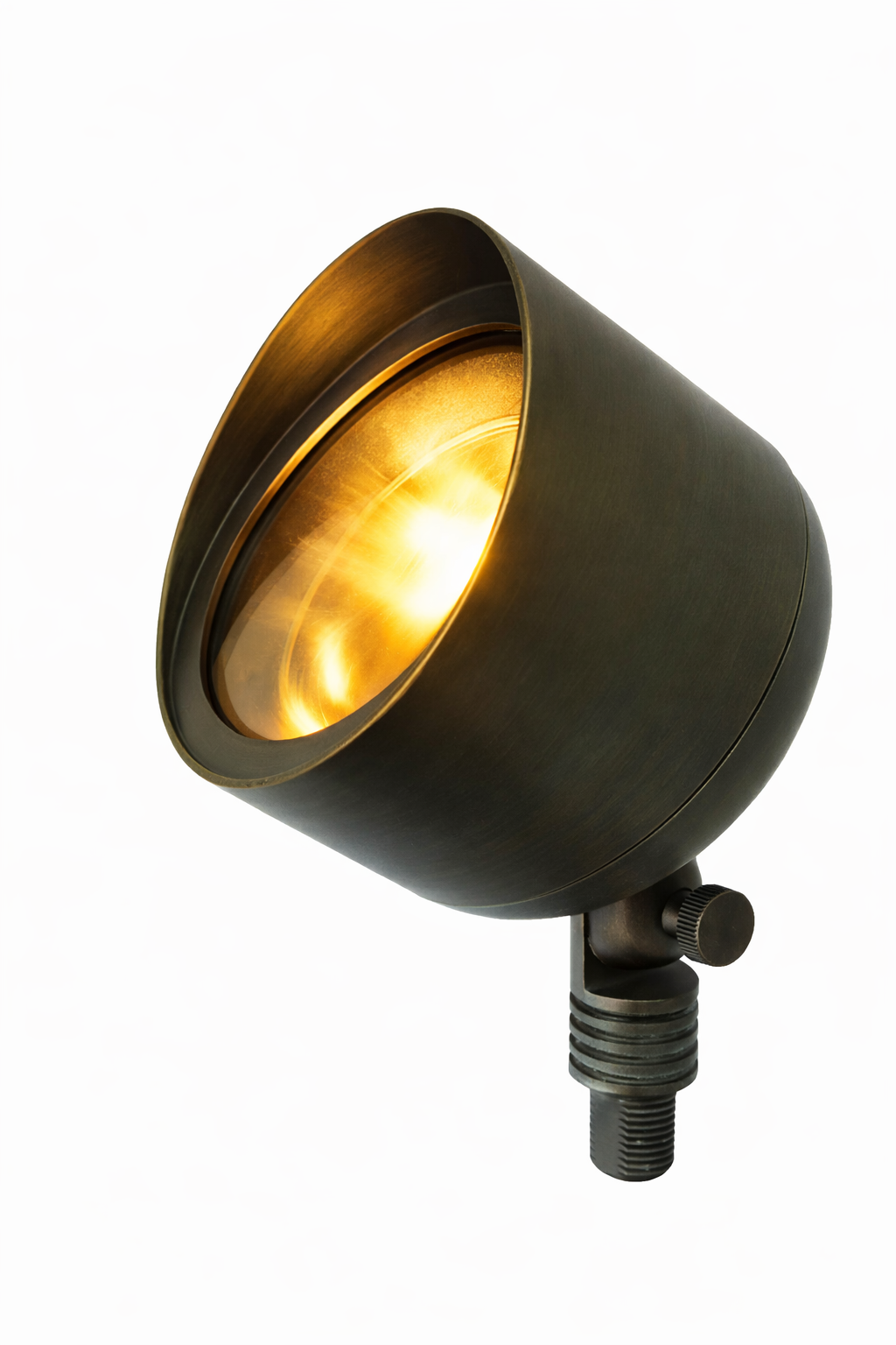 Core Elegance Orbit Brass Wall Wash Light